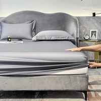 Parure de Lit en Coton Égyptien 1000TC, Ensemble de Literie avec Juste, Drap-Juste, Taies d'Oreiller, Double, Double, Queen et King 5