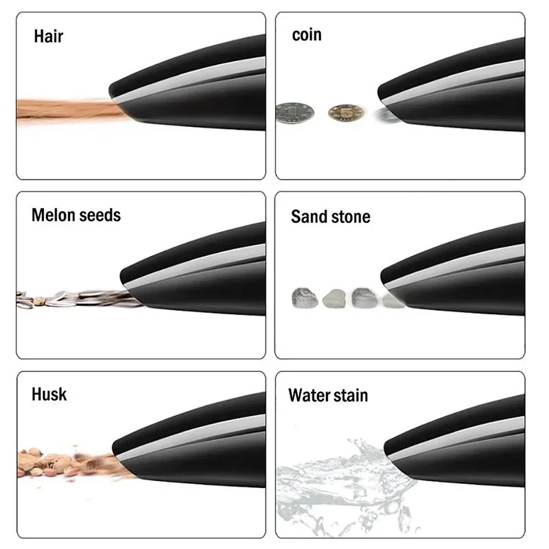 120W Car Vacuum Cleaner Portable Handheld Wet/Dry dual-use Car Vacuum Cleaner 6000mbar For Auto Home Interior Cleaning