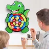 Montessori Dart Board Target Sports Game Toys For Children 4 To 6 Years Old Outdoor Toy Child Indoor Girls Sticky Ball Boys Gift 1