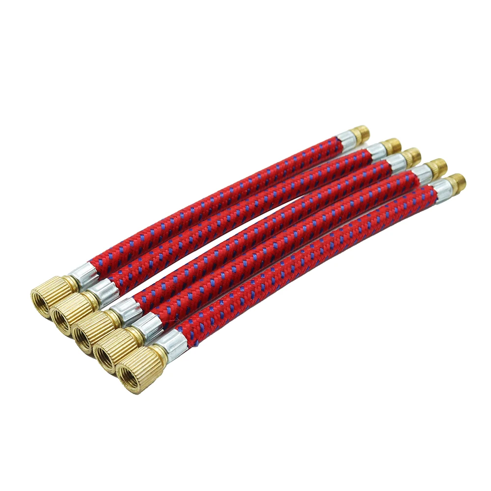 Bike Air Pump Hose Tip Bicycle Inflatable Pumping Extension Tube