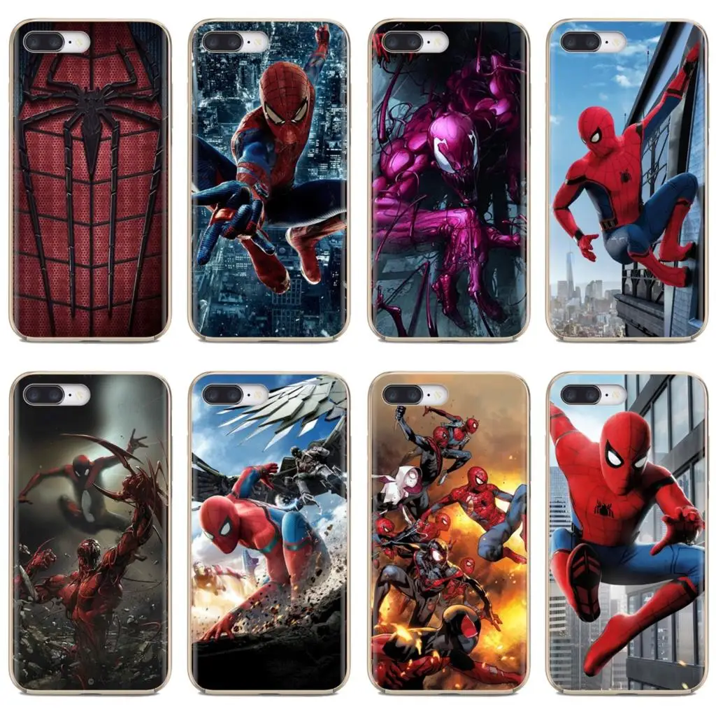 Buy Silicone Phone Case Spiderman Marvel Superheroes For Xiaomi Mi Note 10 11 t lite A2 A3 Max Mix 2S 3 poco X3 nfc F2 F3 Pro M3 |