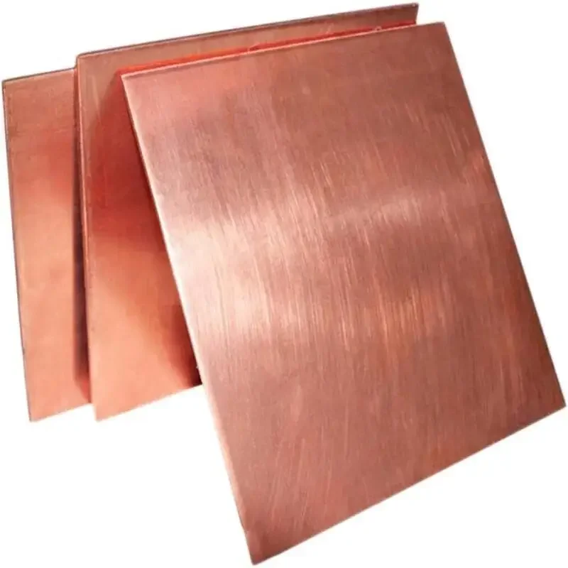 Versatile Copper Metal Sheet - Multiple Thickness & Size Options Available