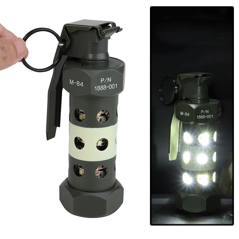 OutdoorHikingCampingEmergencyLightTacticalHuntingM84Grenade