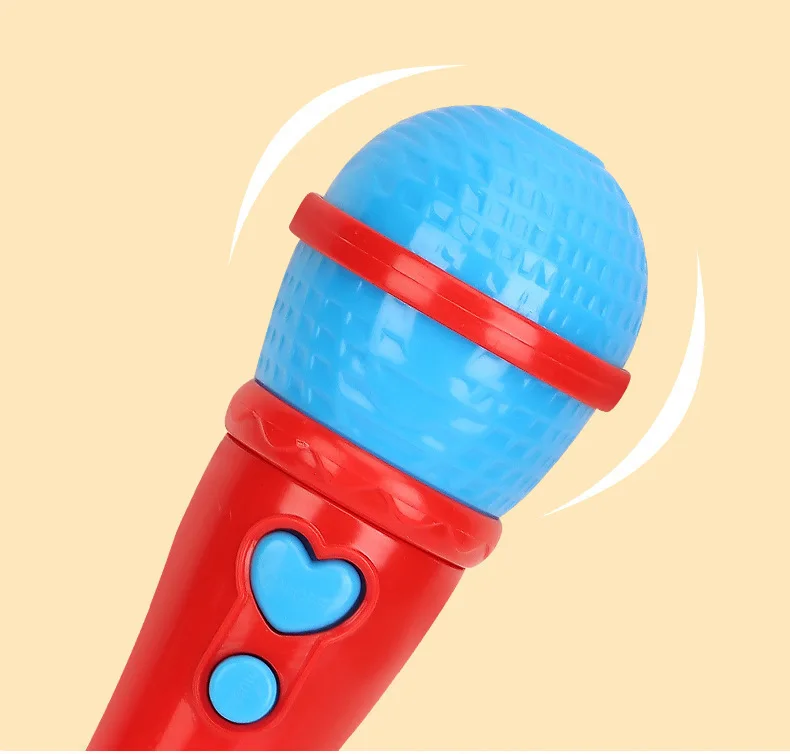 Z30 Children\'s Simulation Plastic Microphone Sound Amplifier Toy Early Education Enlightenment Karaoke Singing Music Micr