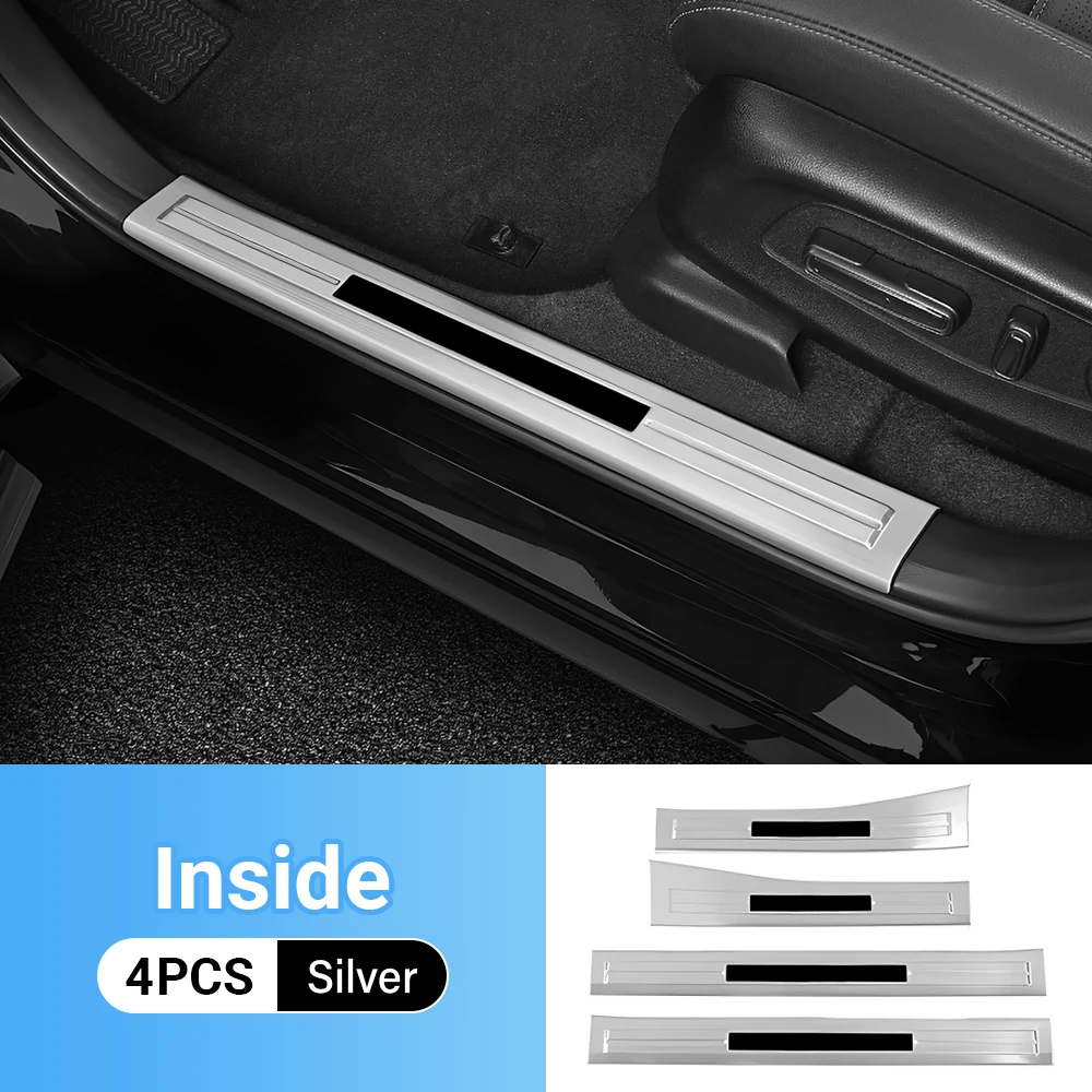 thumbnail image 1 of Cubierta de placa de desgaste de alféizar de puerta de coche, accesorios de almohadilla embellecedora de Pedal de bienvenida híbrido para Honda CRV 6th Gen 2023 2024 2025 / CR-V, 1 of 5