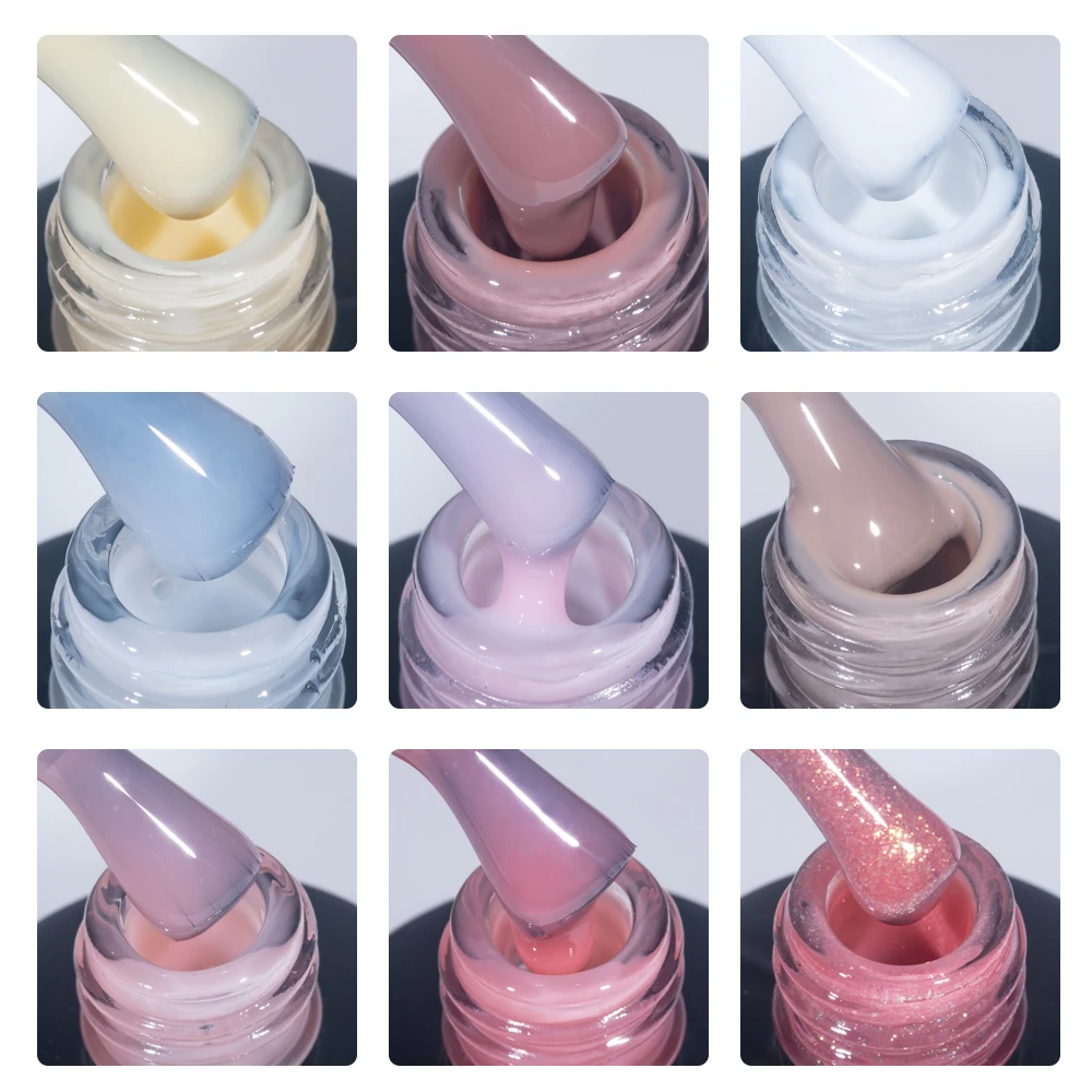 Tinovo Uno NEU Gellack auf Gummibasis, selbstnivellierender Grundlack, Gellak in einer Flasche, 12 ml, semi-permanent, UV/LED, Maiküre, Nägel, Kunst – Detail 5