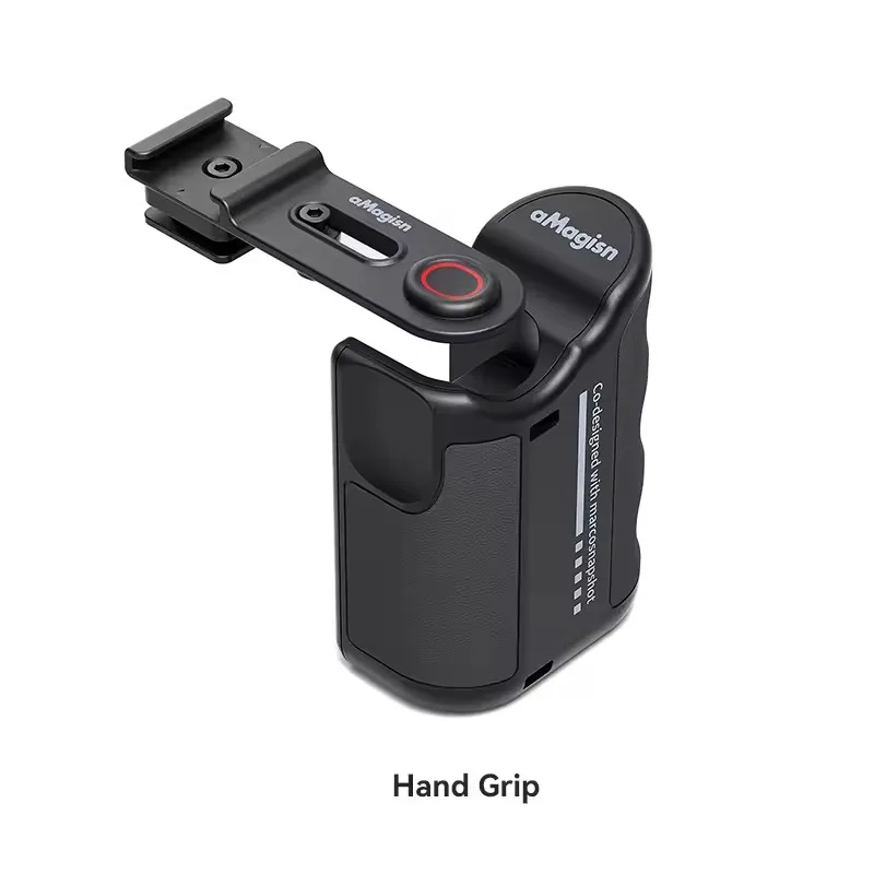 Kit Poignée Et Cage De Protection Pour DJI Osmo Action 6 - Alliage Aluminium, Ergonomique, Avec Support Accessoire
