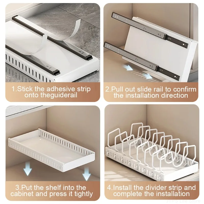 Pull-Out Kitchen Organizer 6