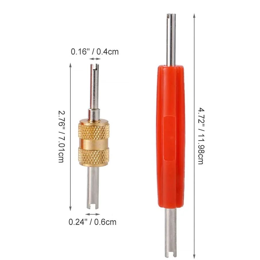 2019 Air Conditioning Car Auto Valve Core A/C System Service Remover Kit Air-con - Foto 2