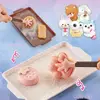 Cat Claw Pinching Toy Material Pack DIY Craft Blowable Bubble Cat Paw Mochi Material Pack Reusable Non-marking 3