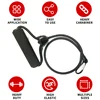 2pcs High Elastic Stepper Pull Ropes Arm Exercise Yoga Latex Braided Fitness Expander Push Up Board Resistance Bands Accessories 5