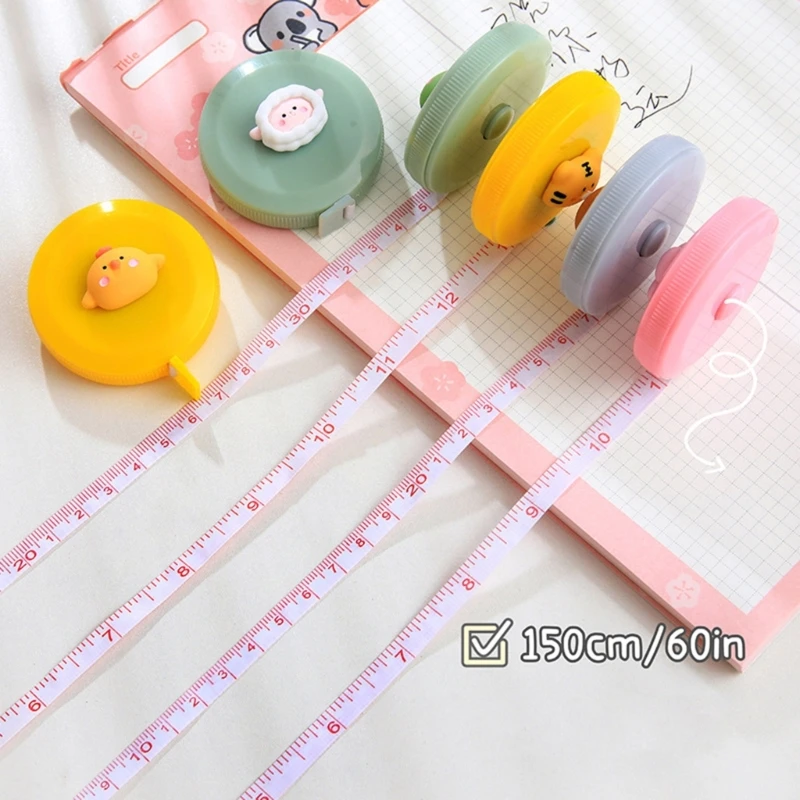 2 Piece Retractable Cloth Measure - Soft Tape Measure For Body