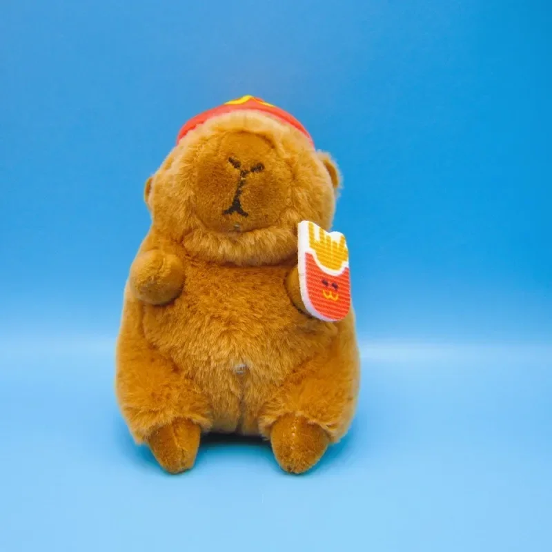 Capybara Puffer Fish Doll Keychain Charm