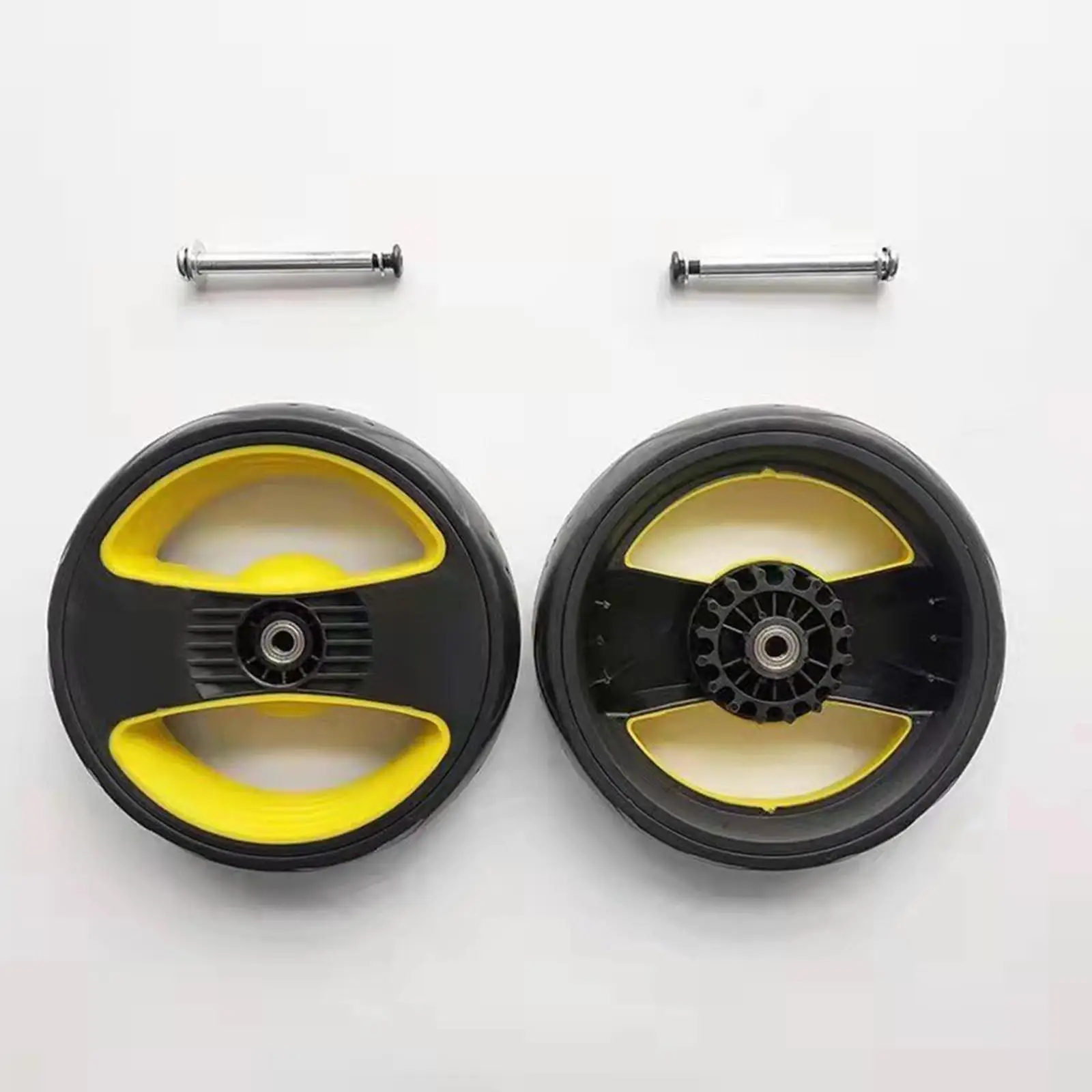 Trolley Wheel Pram Upgrade Parts Spare Parts Pushchair Repairing 2Pcs