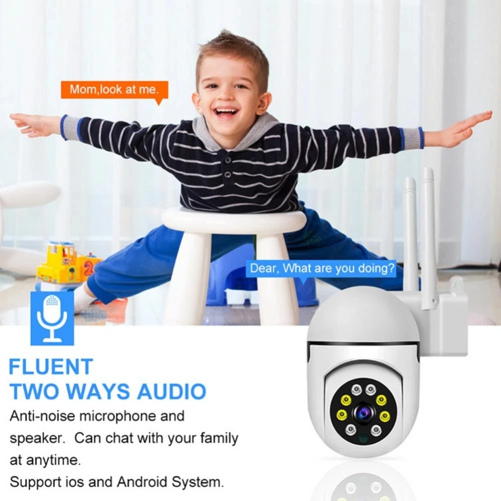 Wifi Camera YCC365 Plus Smart 4X Digital Zoom AI Human Detect Wireless Camera Security Surveillance CCTV With 1080P IP Camera 5