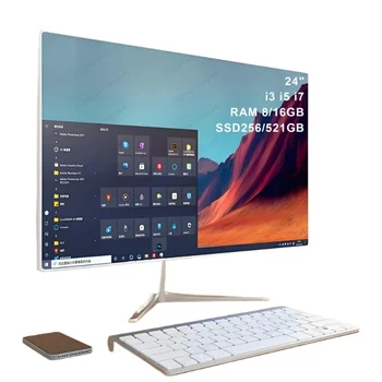 All in One PC Computers Laptops Desktop Computer  I5 I7 I9 with LCD Display 1
