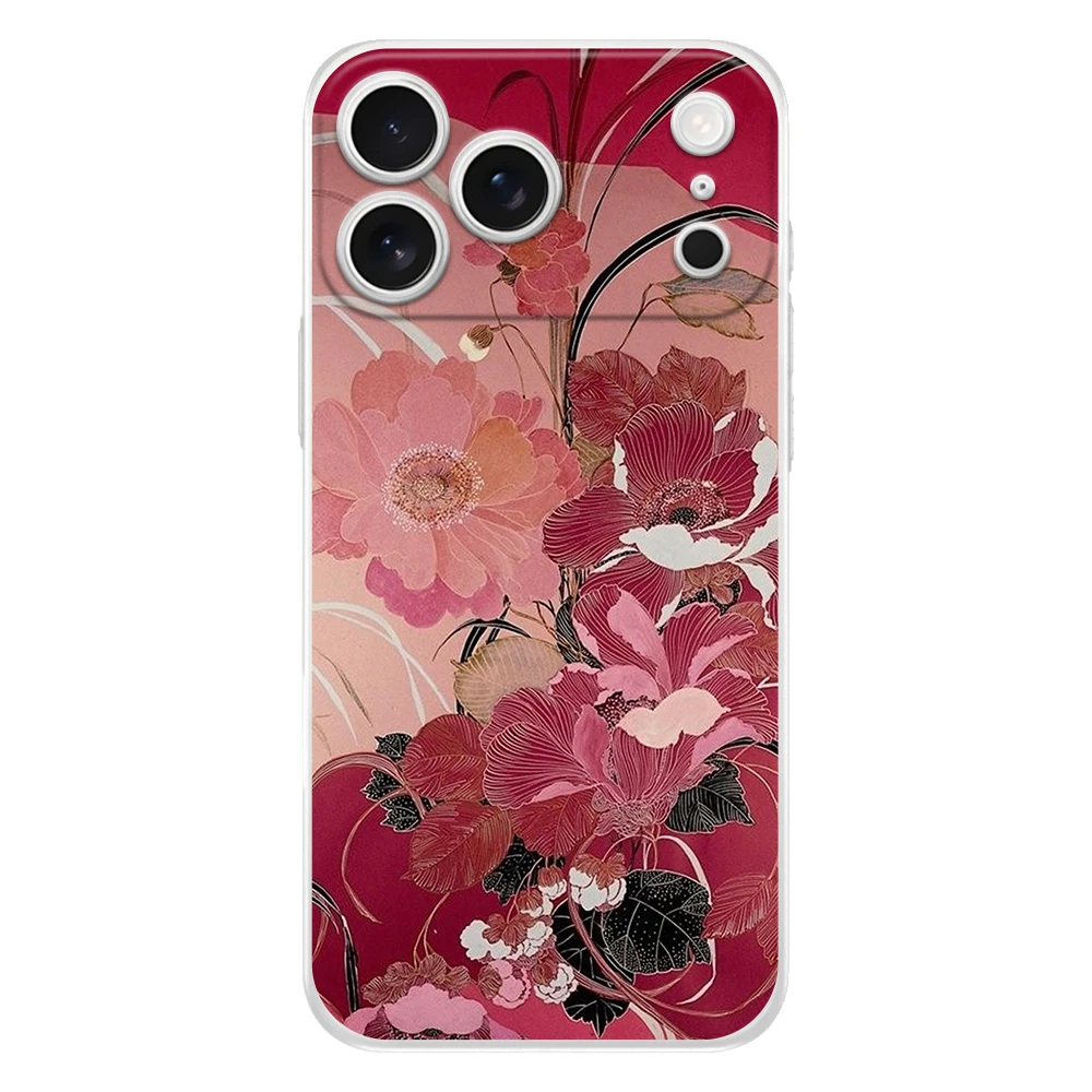 Easter Floral Fairy Fish Soft Phone Case with Cute Painting Design