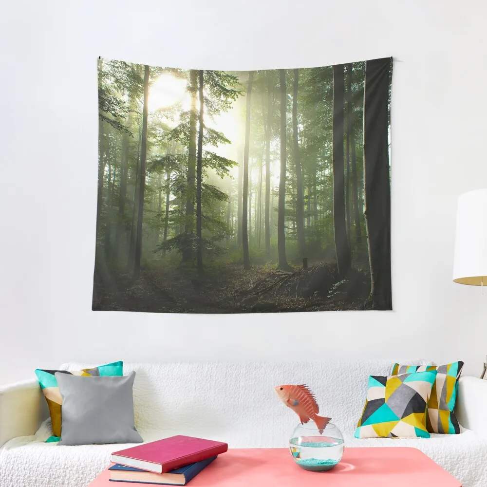 

Foggy Woods Tapestry Bed Room Decoration Decoration Pictures Room Wall Tapestry