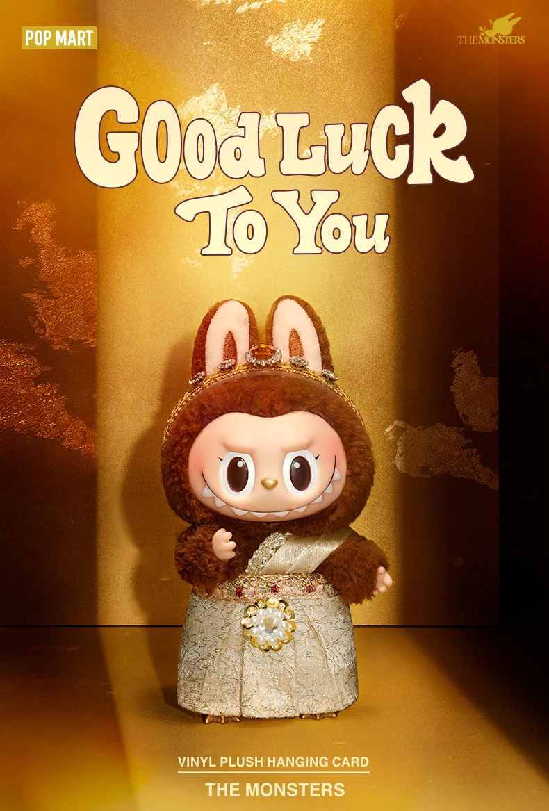 POP MART The Monsters LABUBU Good Luck to You Thailand Limited