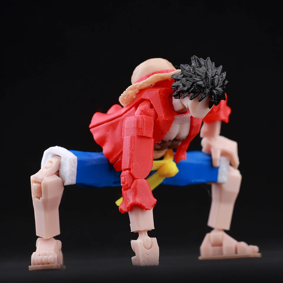 9L3D Titan dummy13 Anime Collectible Toy-One Piece Luffy Poseable