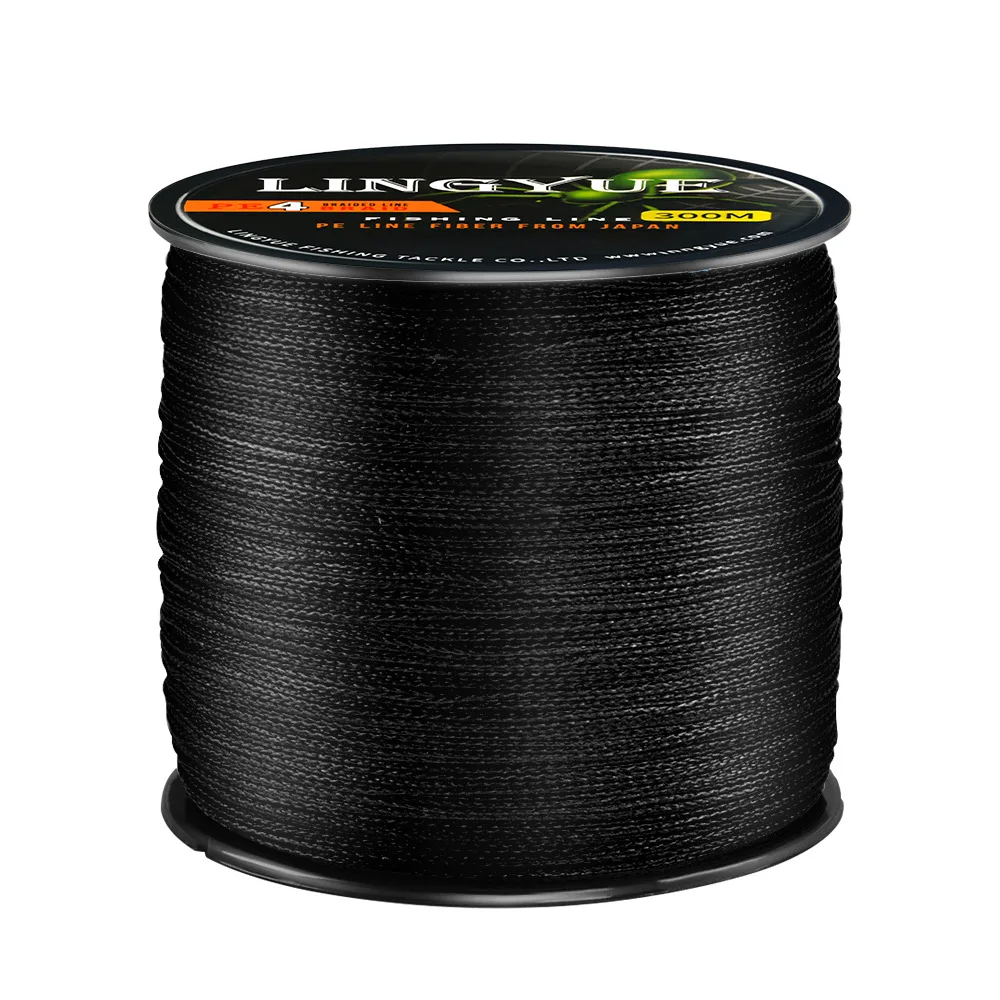 300M 4 Strands Fishing Line PE Multifilament Carp Spinning Braided Cord Bait Casting Wire Fishing Tackle