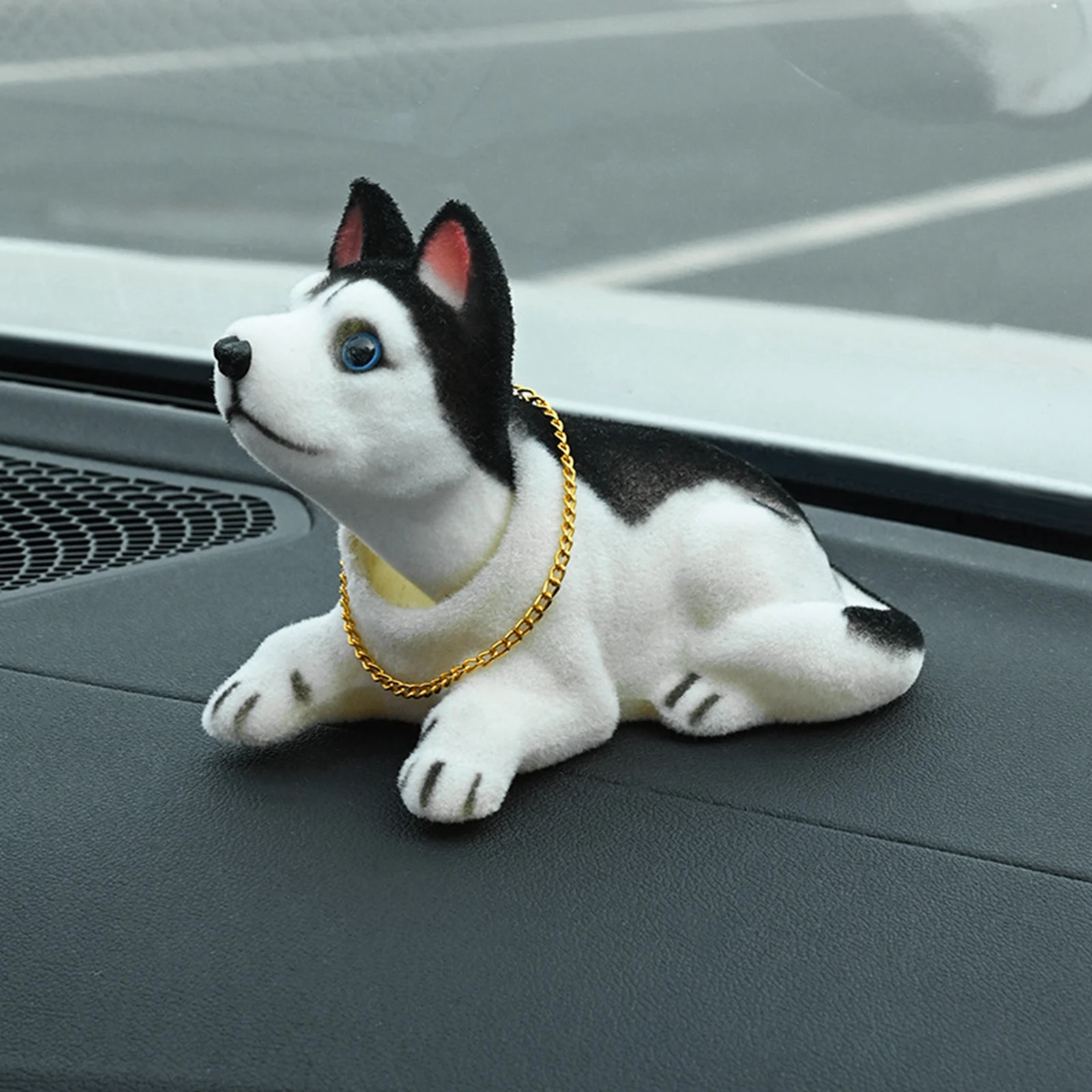 Cute Car Ornament Shaking Head Dog Nodding Dog Auto Dashboard Interior  Decoration Home Furnishings Car Accessories - AliExpress