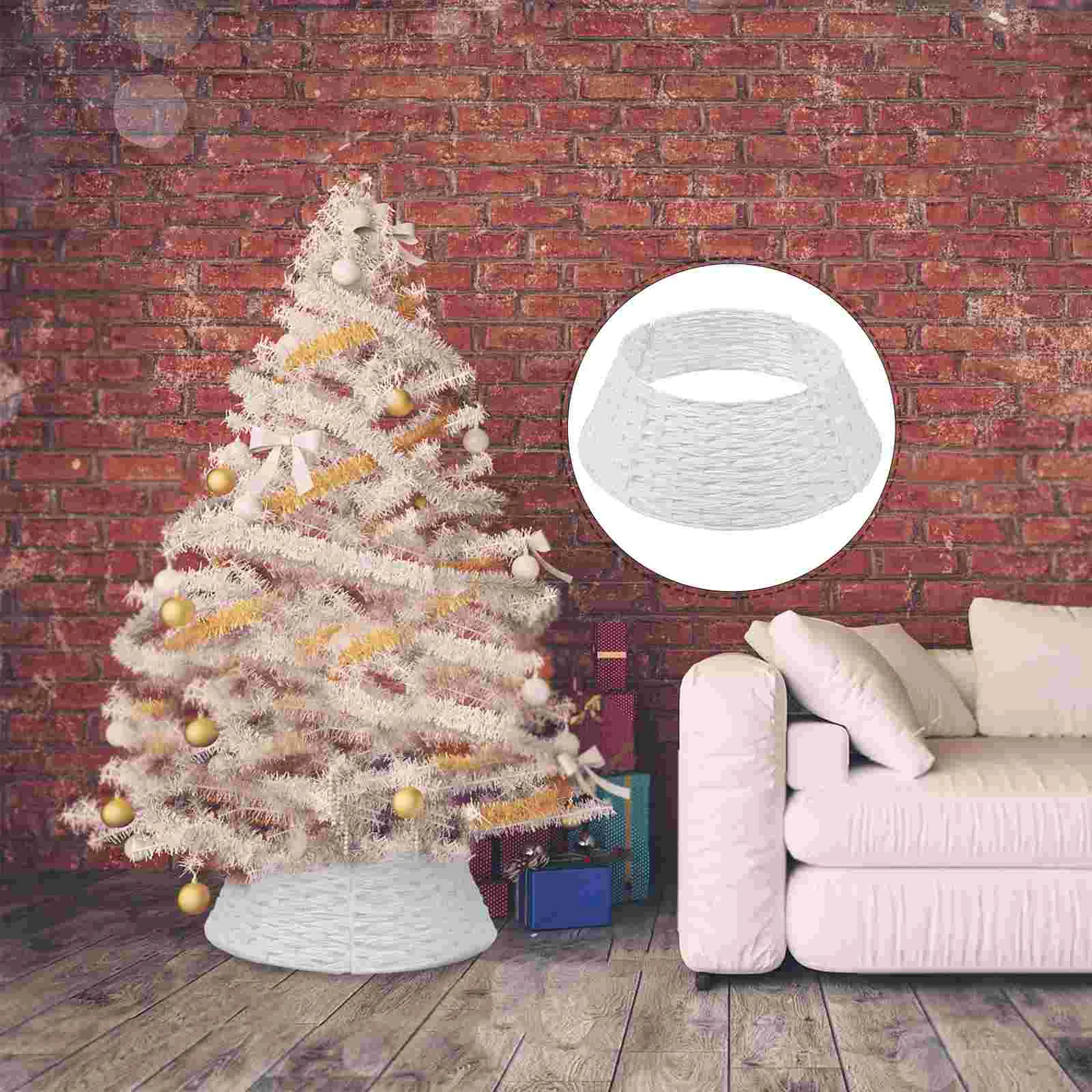

Christmas Tree Collar Xmas Tree Base Christmas Tree Stand Covers Christmas Party Supplies