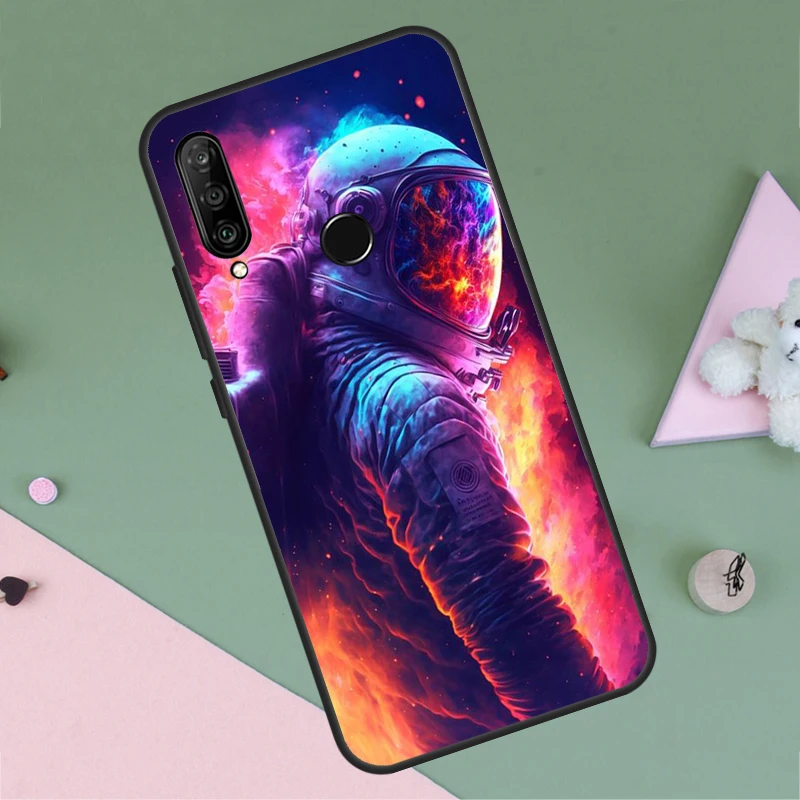 Astronaut Space Moon Phone Case