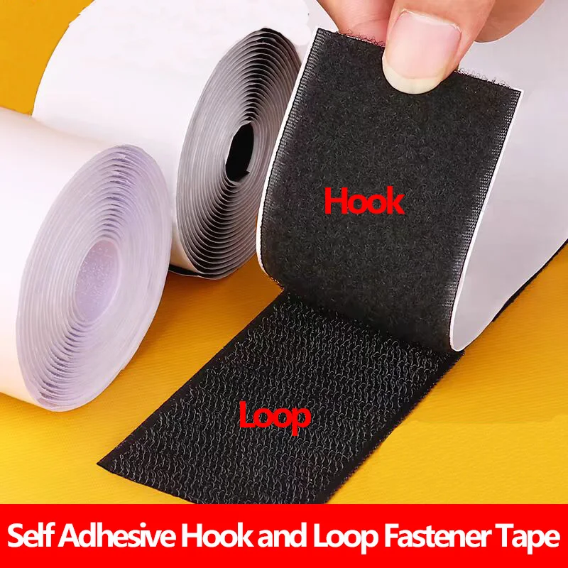 Heavy Duty Self-Adhesive Hook & Loop Fastener Tape