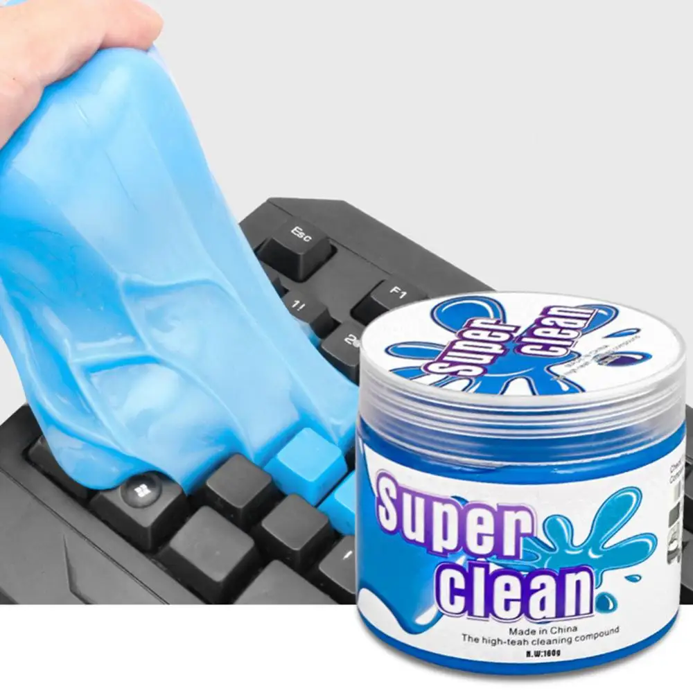 Car Cleaning Glue Cleaner Gel Keyboard Cleaning Gel Super Clean Slimy  Gelatin Clean Auto Dashboard Tools Car Detailing Products - AliExpress