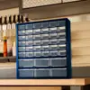 42 Compartment Organizer Wall Mountable Multi-purpose Storage Drawers Craft Beads Tools Container Organizer Polypropylene 2