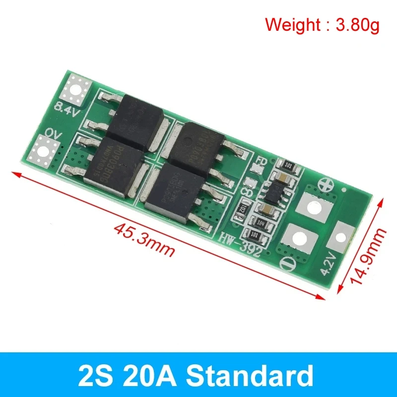 Enhanced Lithium Battery Charger Protection Board with Balance Function, 40A-60A Capacity