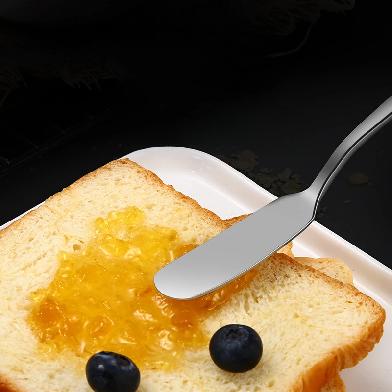 Cheese Butter Knife and Bread Spreader Multipurpose Stainless Steel Butter Knife Cheese Dessert Jam Knives