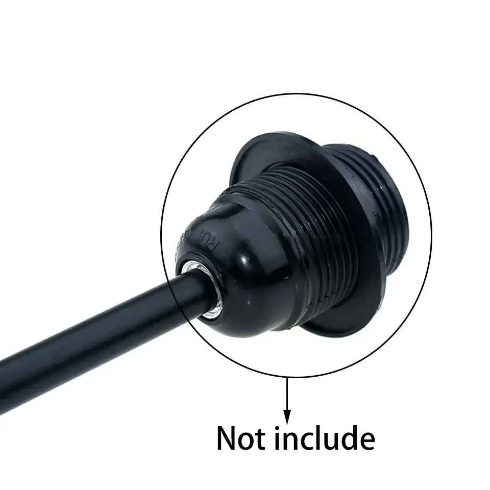 2PCS/lot M10*1 Inner Screw Tube Hollow Straight Rod Light Metal Accessory Connecting Tooth Tube led lamp accessories
