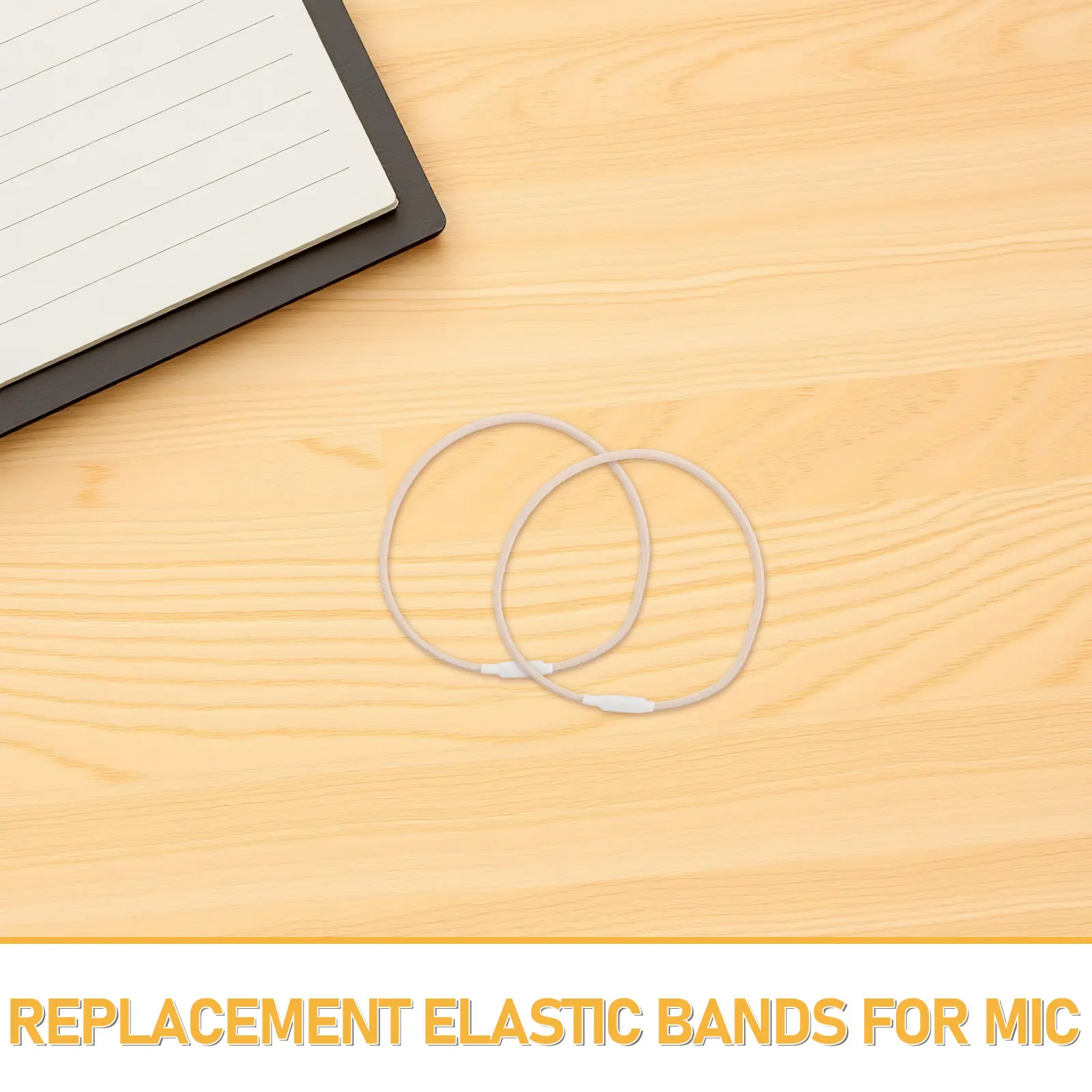 10Pcs 마이크 쇼크 마운트 클립 교체 고무 링 탄성 밴드 클리어 오디오 용 범용 홀더 클램프 11.5cm