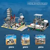 Engineering City Street View Factory Building Blocks Natural Gas Storage Center Laboratory 3In1 Assembly Model Bricks Kids Gifts 2