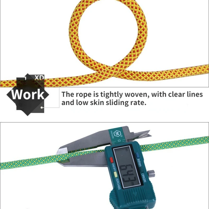 Outdoor Paracord Rock Climbing Rope Accessories Cord 6mm Diameter High Strength Camping Hiking Rope Survival Tools 5 Outdoor Paracord Rock Climbing Rope Accessories Cord 6mm Diameter High Strength Camping Hiking Rope Survival Tools 5