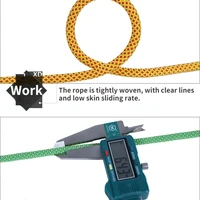 Outdoor Paracord Rock Climbing Rope Accessories Cord 6mm Diameter High Strength Camping Hiking Rope Survival Tools 5