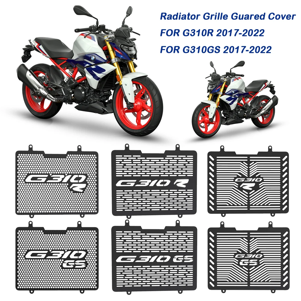 

2023 New Motorcycle Radiator Grille Guard Cover Protection For BMW G310R G310GS G 310R 310GS 2016 2017 2018 2019 2020 2021 2022