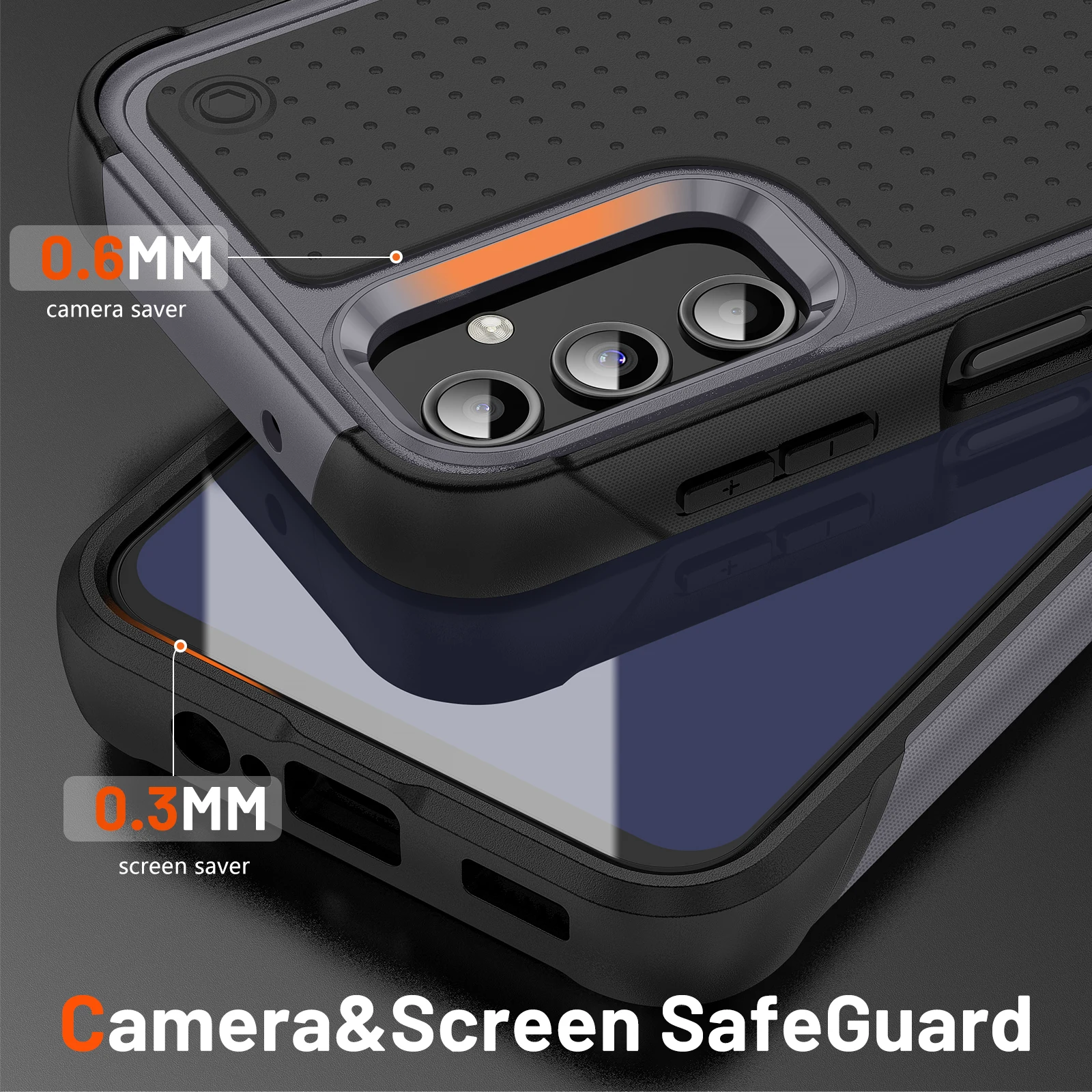 Ultimate Shockproof Armor Case - Military-Grade Drop Protection Cover