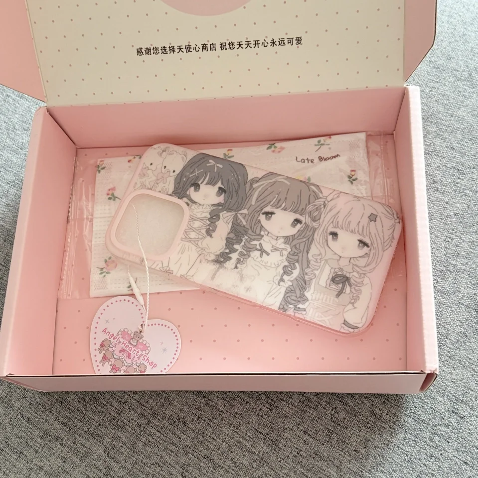 Kawaii Japanese Anime Girl Creative INS Phone Case - Y2K Lucky Cover