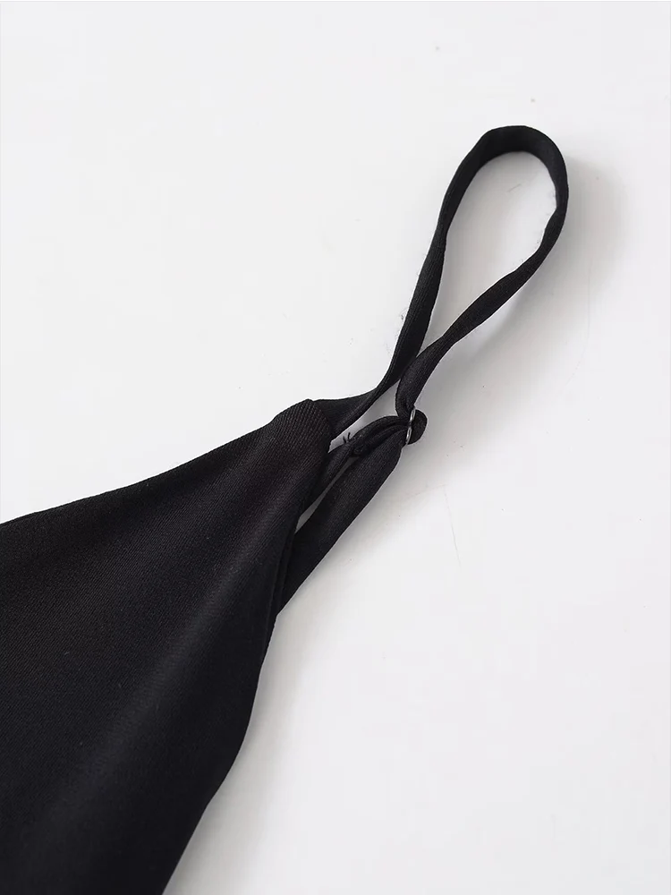 Fashion Sleeveless Dress For Women Elegant Backless Simple Style Slim Sling Long Dresses 2026 New Ladies Solid Party Clothing