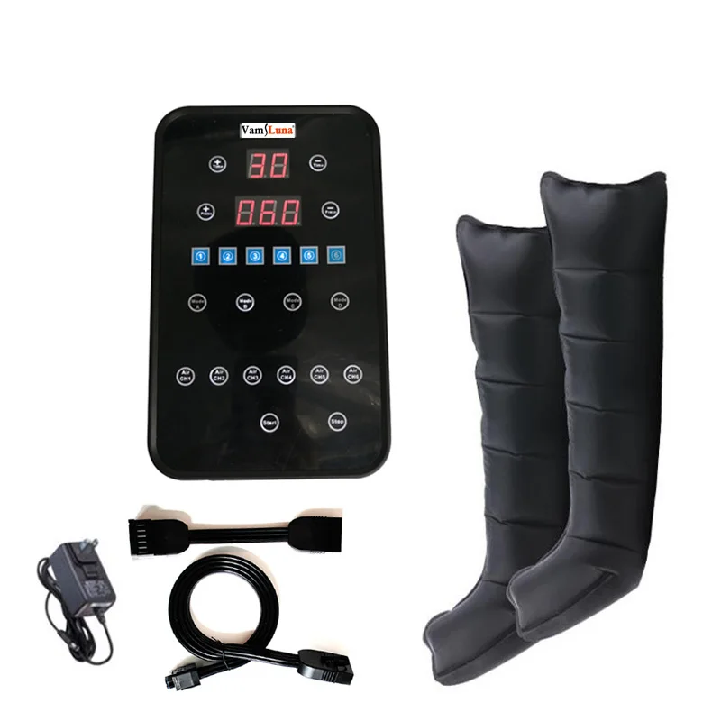 

Air Compression Device With 6 Chamber for Massage Therapy Boots, Pump For Improved Circulation Faster Recovery