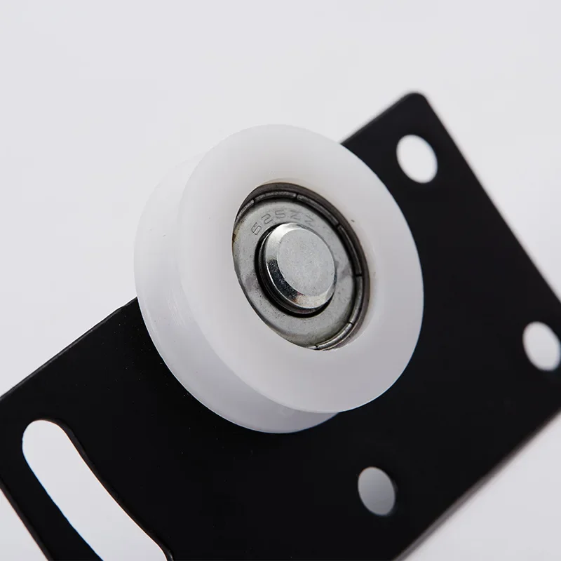 1set Door Rollers Stainless Steel Sliding Door Wheel Cabinet Nylon Pulley Hanging Wheel For Wardrobe Furniture Hardware sliding door roller,sliding door pulley