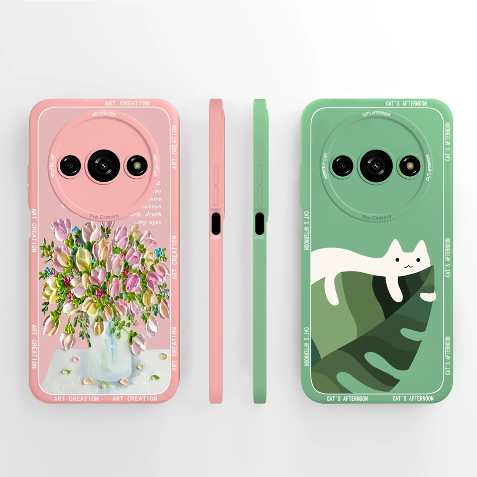 Panda Design Full Coverage Shockproof Liquid Silicone Bumper Case - Soft & Smooth Back Cover