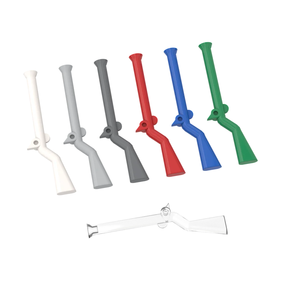 Compatible MOC 2561 Pirate Flintlock Musket Brick Parts Mini Gun Building Block Particle DIY Kids Toy Birthdays Gift 10pcs building blocks