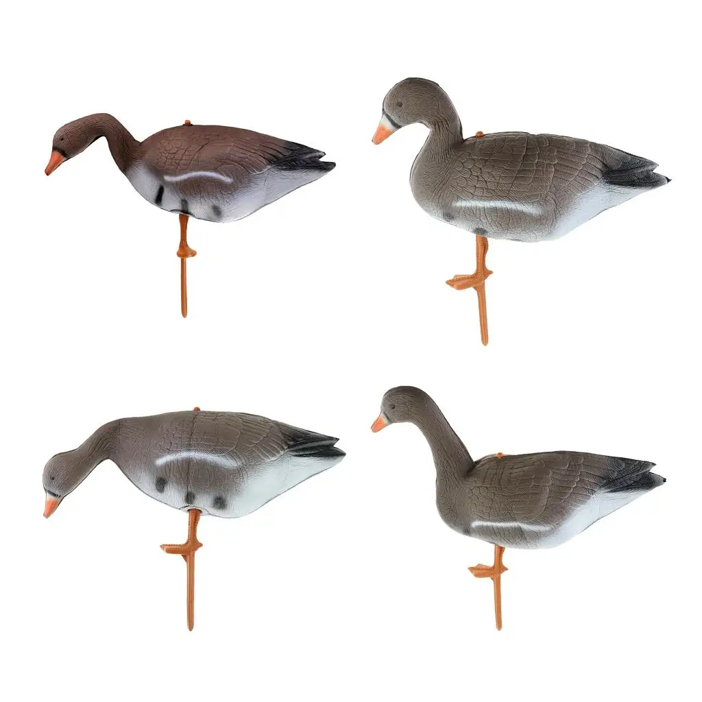 Full-Body Mallard Wing Duck Decoys Outdoor Hunting Decoys Plastic Scarer Lawn