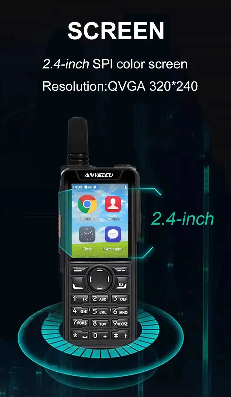 4G Network Radio T59 Android 9.0 WIFI GPS Unlock LTE/WCDMA/GSM Mobile Phone Work