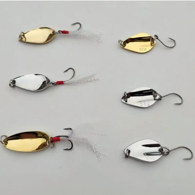 

2/4/5PCS Horse Mouth Sequin Bait Set Obvious Color Good Reverse Performance Simple Operation Firm And Practical