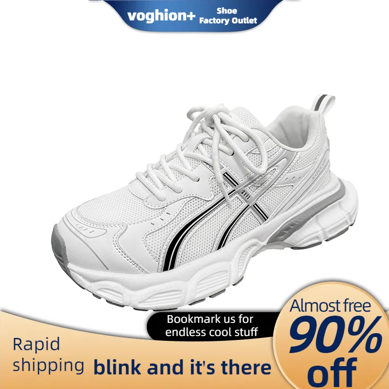 Deportes casuales de moda de verano de Xu Ling para hombres y mujeres, zapatos de papá de suela gruesa de bizcocho ligero de primavera,_voghion.com